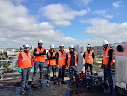 intervention chantier palmer